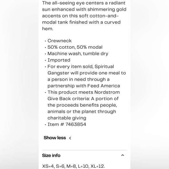 Spiritual Gangster All Seeing Graphic Tank - Picture 6 of 8